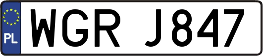 WGRJ847