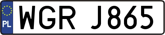 WGRJ865