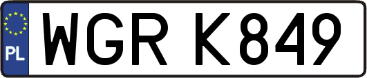 WGRK849