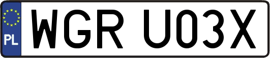 WGRU03X