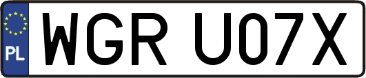 WGRU07X