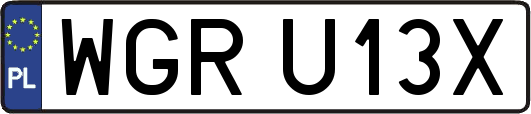 WGRU13X