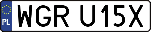 WGRU15X