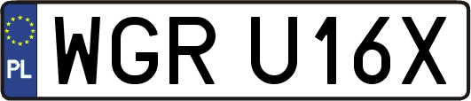 WGRU16X
