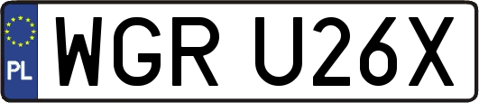 WGRU26X