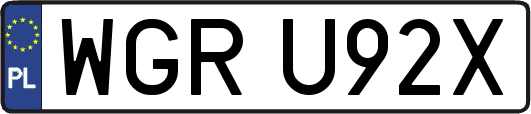 WGRU92X
