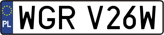 WGRV26W