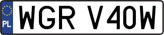WGRV40W