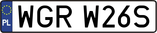 WGRW26S
