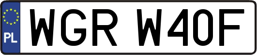 WGRW40F