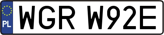 WGRW92E