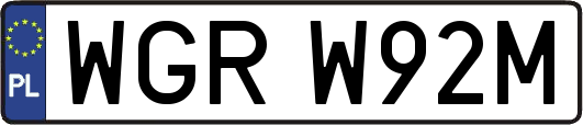 WGRW92M