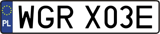 WGRX03E