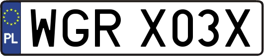 WGRX03X