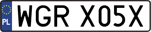 WGRX05X