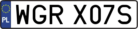 WGRX07S