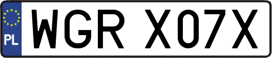 WGRX07X