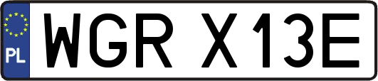 WGRX13E