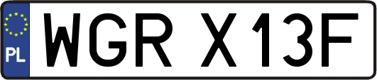 WGRX13F