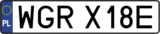 WGRX18E