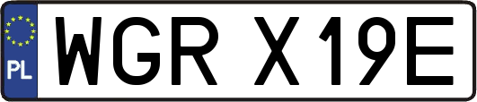 WGRX19E