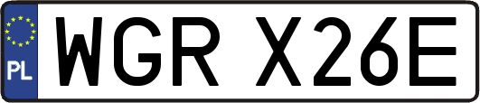 WGRX26E