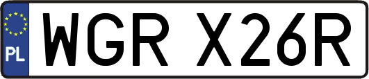 WGRX26R