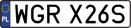 WGRX26S