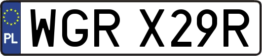 WGRX29R