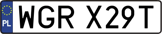 WGRX29T