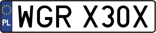 WGRX30X
