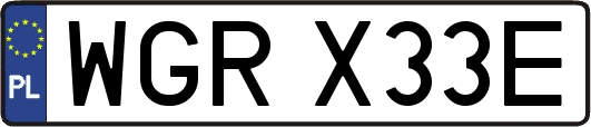 WGRX33E