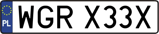 WGRX33X