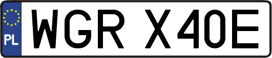 WGRX40E