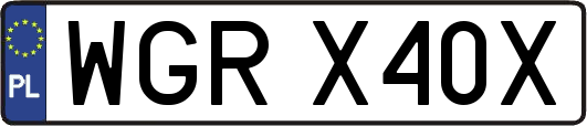 WGRX40X