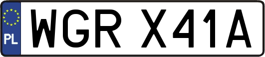 WGRX41A
