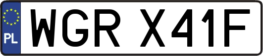 WGRX41F