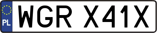 WGRX41X