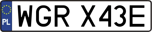WGRX43E