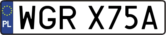 WGRX75A