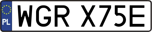 WGRX75E