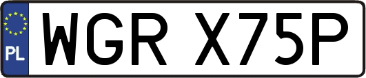 WGRX75P