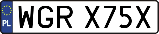 WGRX75X