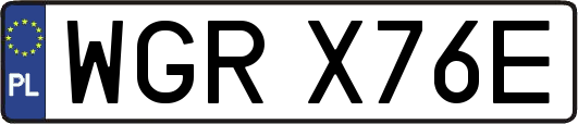 WGRX76E