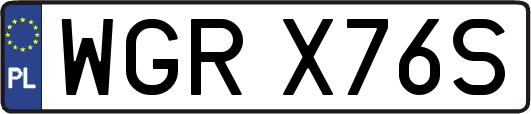 WGRX76S