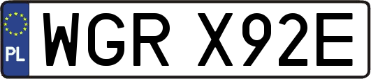 WGRX92E