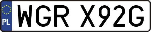 WGRX92G