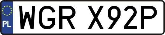 WGRX92P