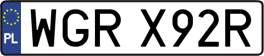 WGRX92R