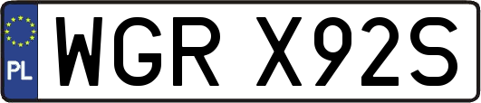 WGRX92S